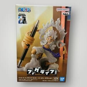 One Piece Fig Life Monkey D. Luffy Gear 5 vol.1 Pen stand type figure Bandai